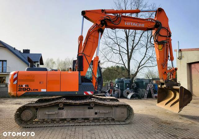 Hitachi ZX 290 LCN 5 / Z Niemiec / 4 Linie hydrauliczne / 3 łyżki / szybkozłącze / - 6