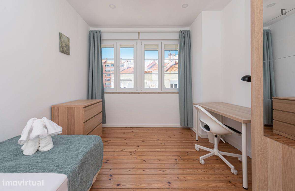 Quarto - localizado em Alcântara Lisbon - Grande imagem: 5/6