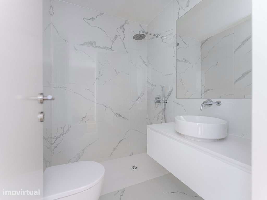Apartamento T3 com 3 frentes em Matosinhos sul, no edifício Nautilus-30