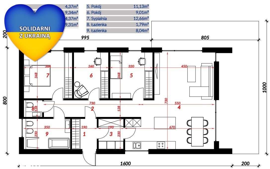Dom w Gołaszewie koło Włocławka 474.200 zł.-4
