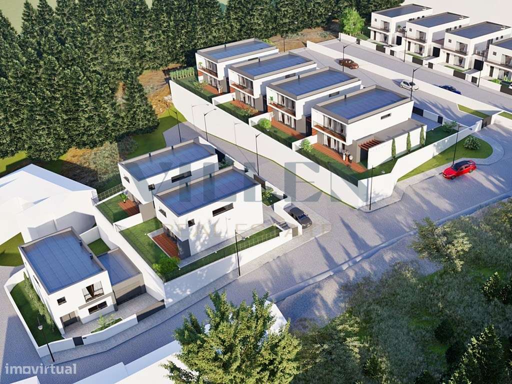 Moradia T3 Nova de gaveto com garagem fechada em Amarante - Grande imagem: 4/19