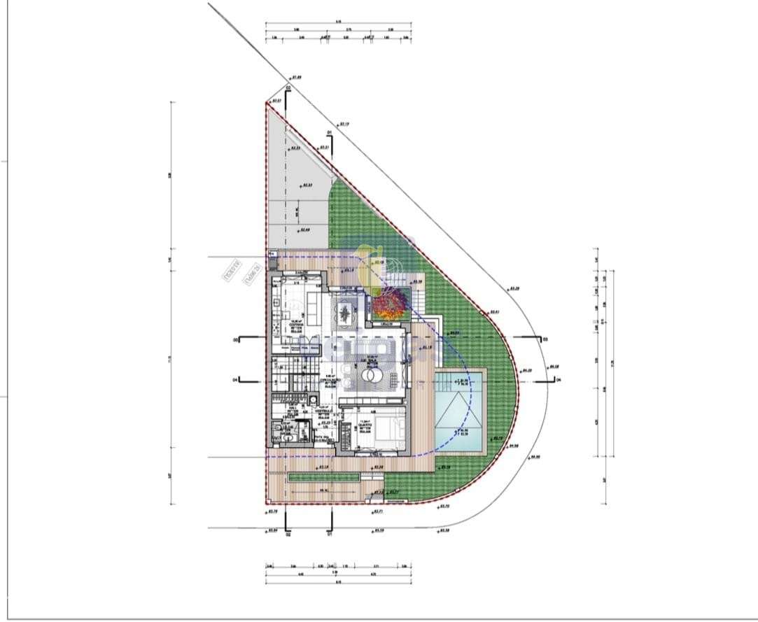 Moradia T4 C/ Piscina -  Bairro Primavera-50