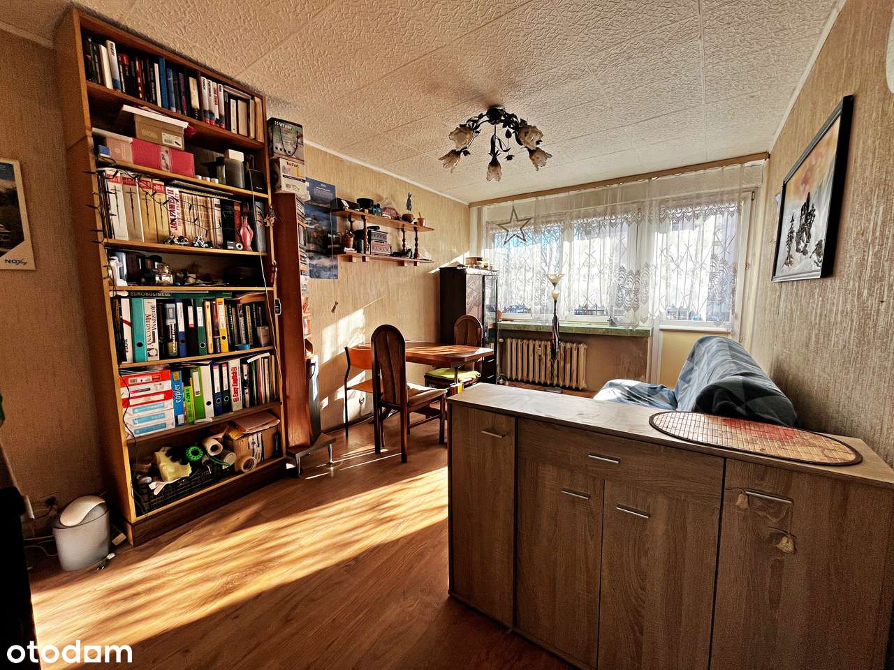 2 pokojowe mieszkanie z balkonem na parterze z parkingiem za szlabanem-4