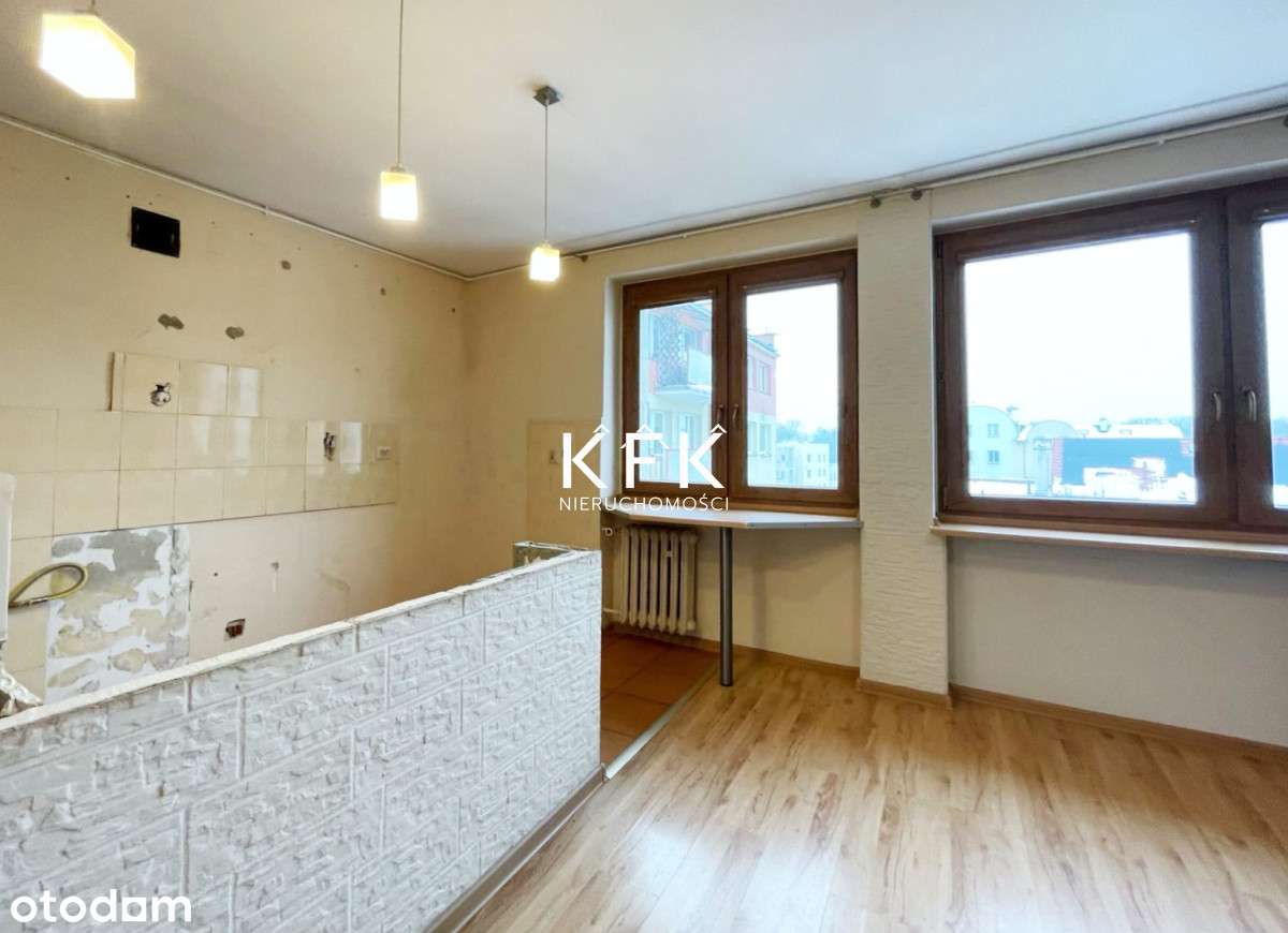 WIDOK na WISŁĘ Centrum Balkon Cegła FILM-5