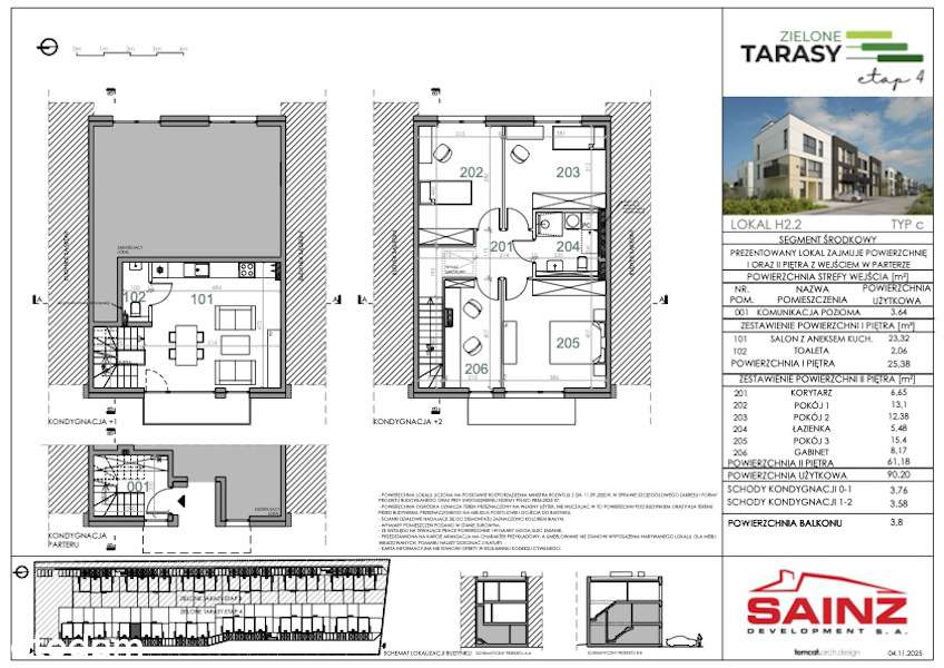 M5 90,20 m2 z balkonem i m. post., od dewelopera-8