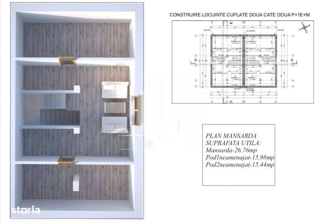 Popesti Leordeni-Astrelor-5 camere premium - Imagine principală: 4/9