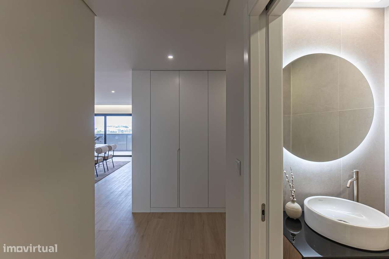 T3 Novo  152 m² , no Green Building, Vistas Porto e Rio Douro-9