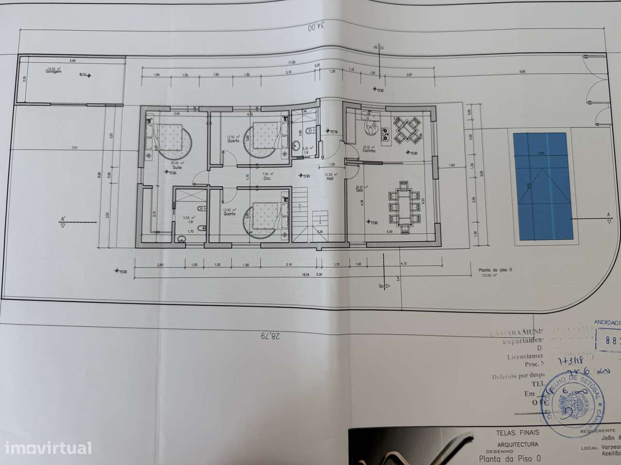 Magnifica moradia T3 + 1 com piscina no centro de Azeitão-40