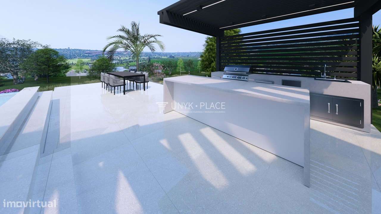 Moradia Contemporânea 3 Quartos com Vista para o Golfe – Alcantarilha,-24