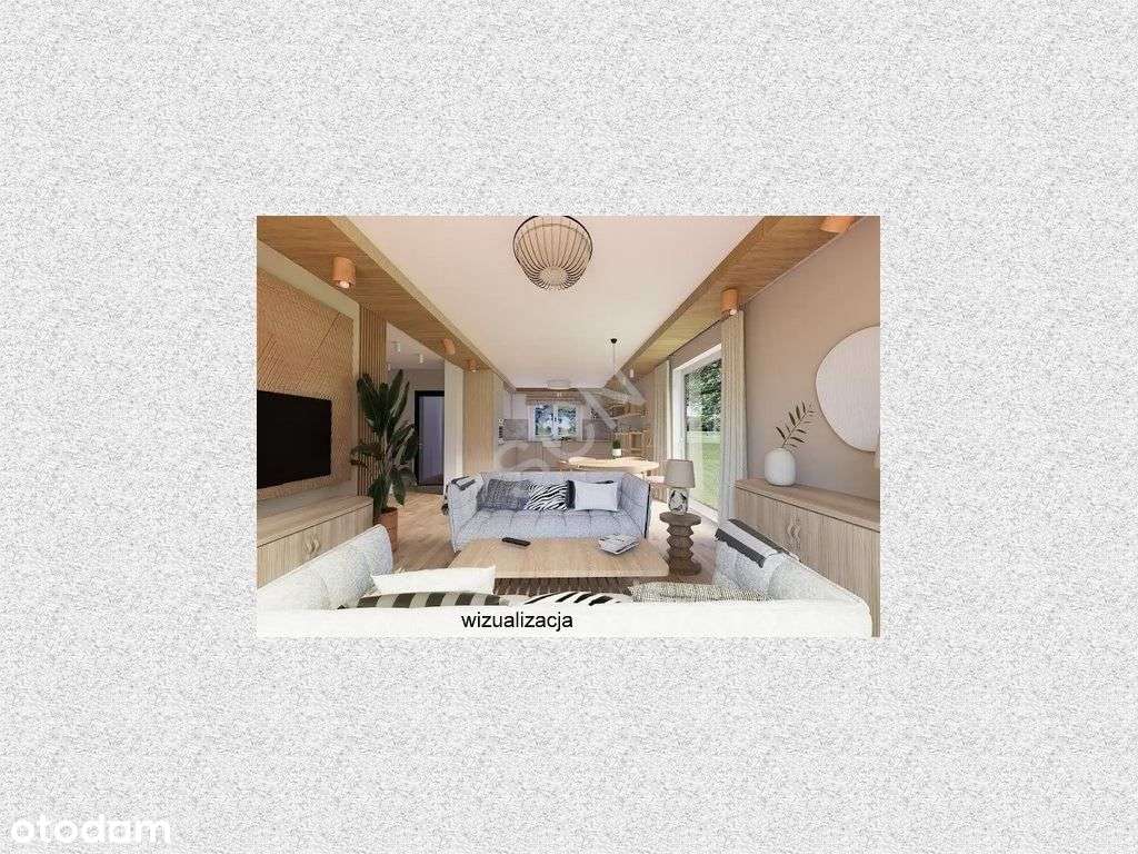 Nowoczesny dom w zabudowie bliźniaczej – Jachranka-4