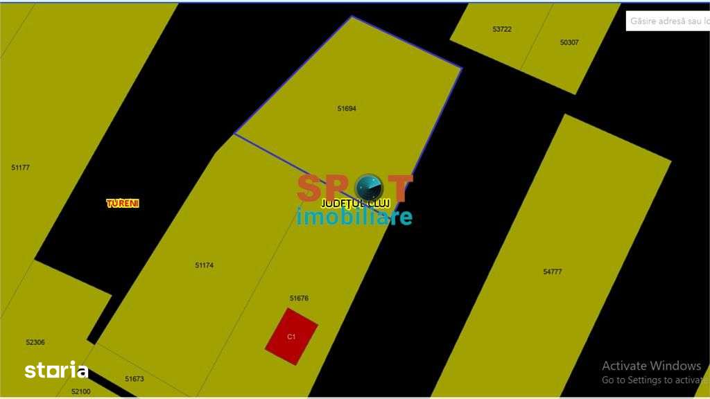 Teren intravilan | 1035 mp | Tureni-5