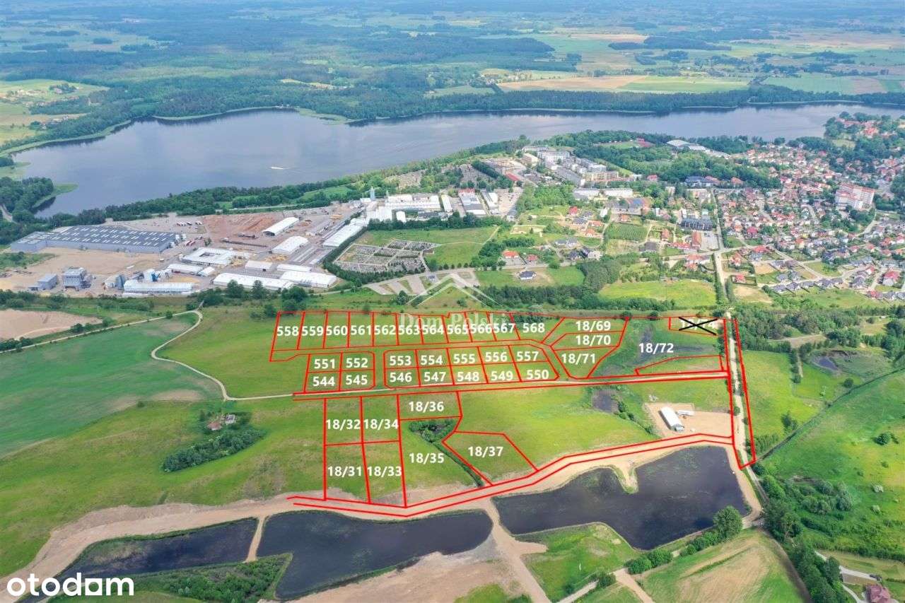 Kompleks działek budowlanych - Olecko, ul. Wiejska - Pełny obrazek: 2/14