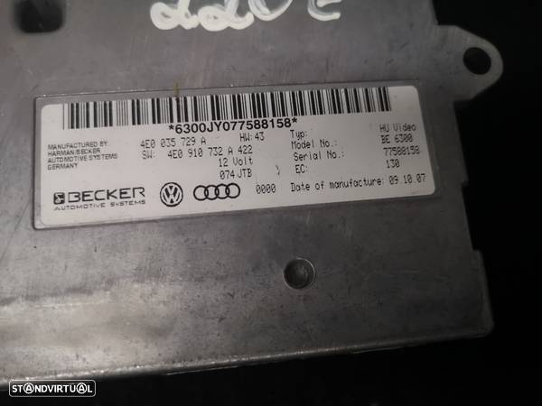 Centralina MMI Multimedia Audi a8 d3 4e0 2003-2009 (3x no estoque) - 3