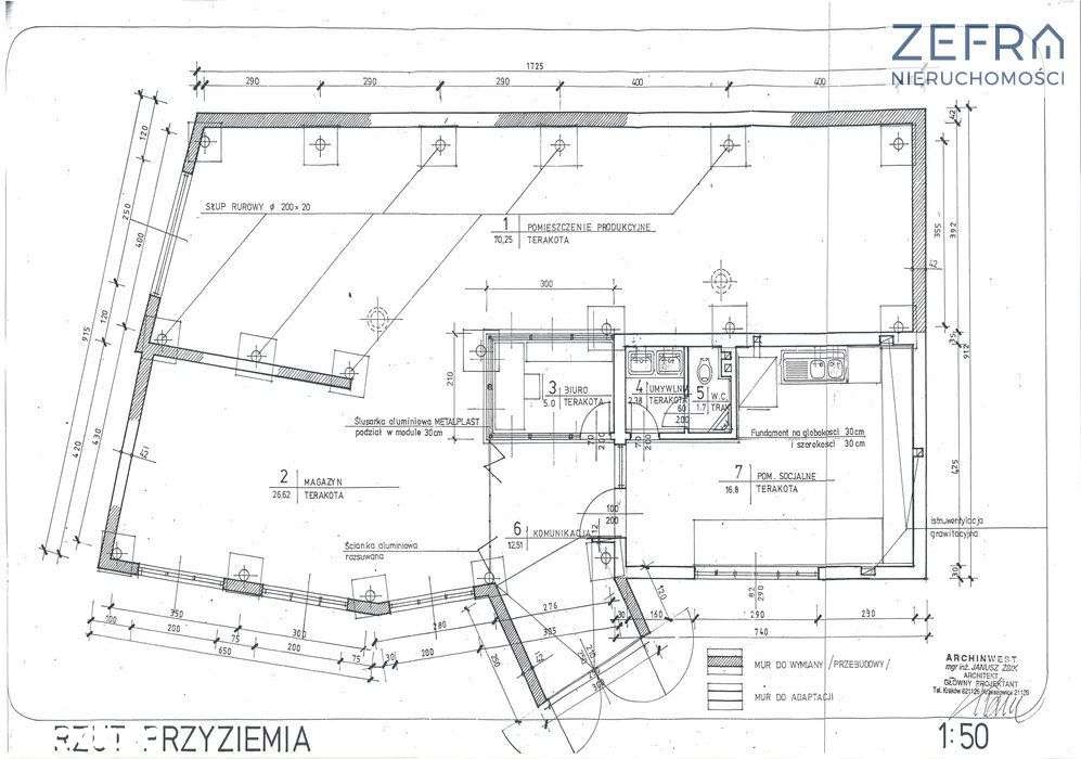 Inwestycja mieszkalno-komercyjna*750m2*W.Justowska-12
