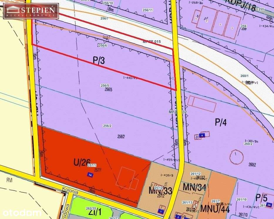 Działka przemysłowa przy planowanej obwodnicy. - Pełny obrazek: 4/6