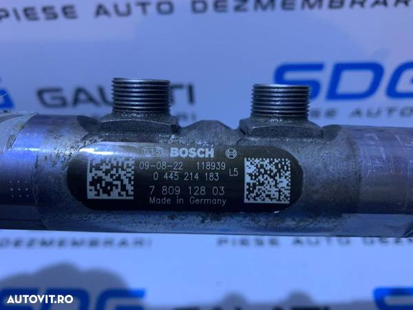 Rampa Presiune Injectoare cu Senzor Regulator BMW Seria 3 E90/E91 2.0D N47 2004-2010Cod: 7809128 - 5