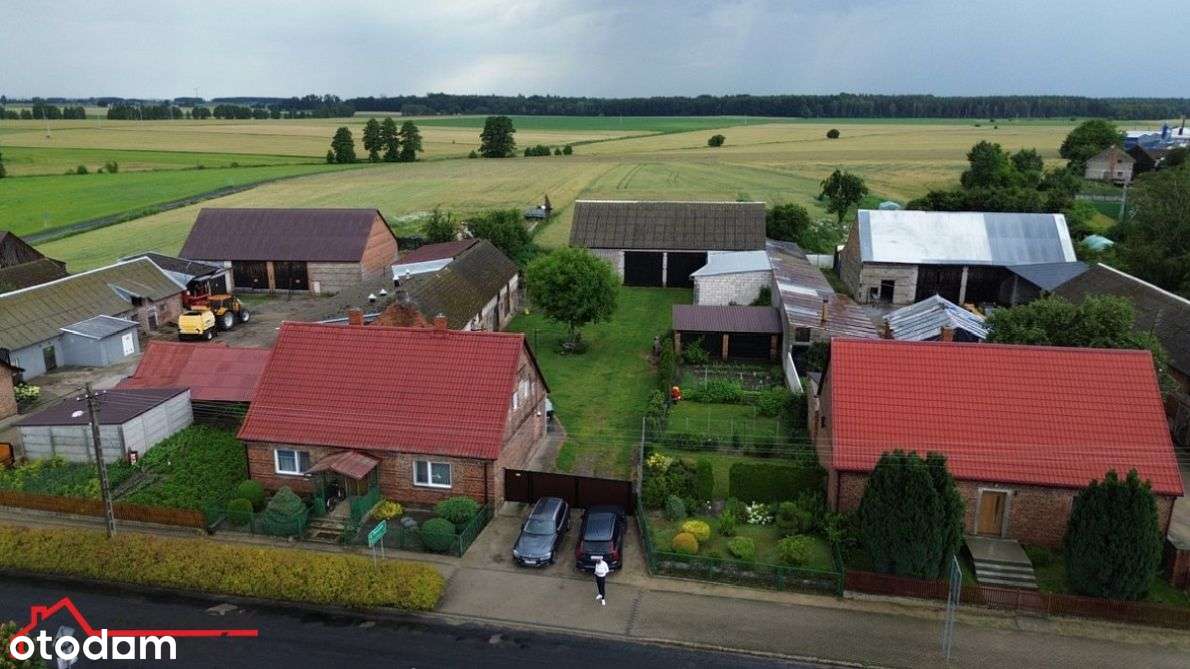Na sprzedaż siedlisko wiejskie w Boruszynie.