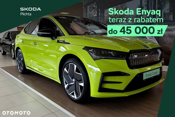Skoda Enyaq Coupe RS Advanced iV 220 kW 299 KM 4x4 Vision 21 dostępny od ręki !