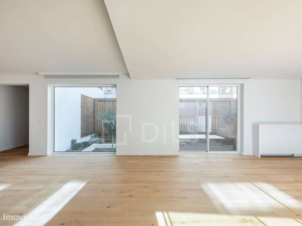 Apartamento T3 com jardins em condomínio com piscina, em Belém, Lisboa - Grande imagem: 3/30