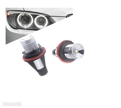 KIT ANGEL EYES EM LED 10W PARA BMW SERIE 5 E60 E87 X3 E83 - 1