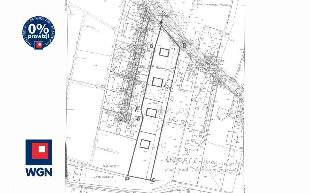 Działka, 3 865 m², Piotrków Trybunalski-1