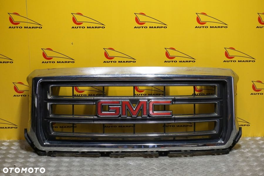 GMC SIERRA 1500 2014 - 2015 Atrapa Przód Grill Chrom USA - 2