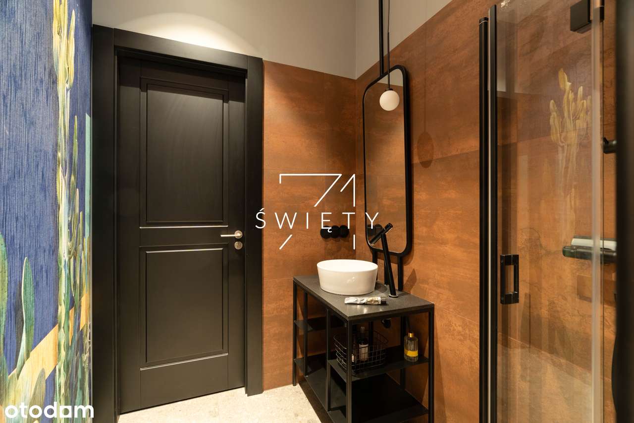 Designerskie 2 pokoje w kamienicy | Górna Wilda | Drewniana podłoga-16