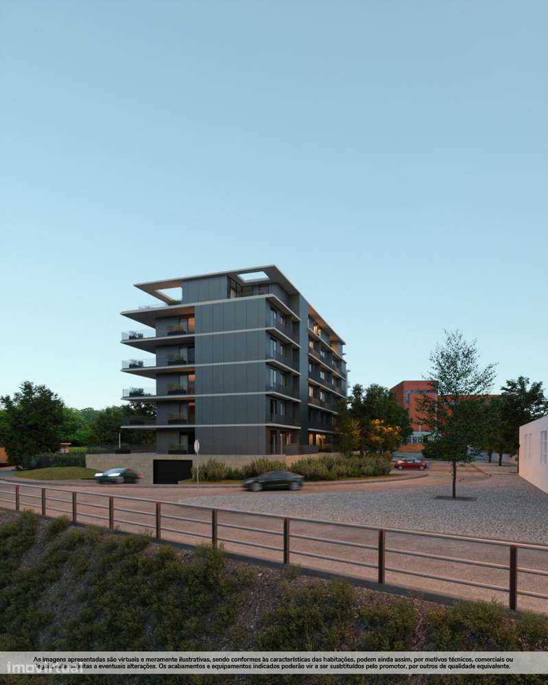 T1 Novo com varanda(10,36m2) e 1 a 2 lugares de garagem(18,79m2)-6