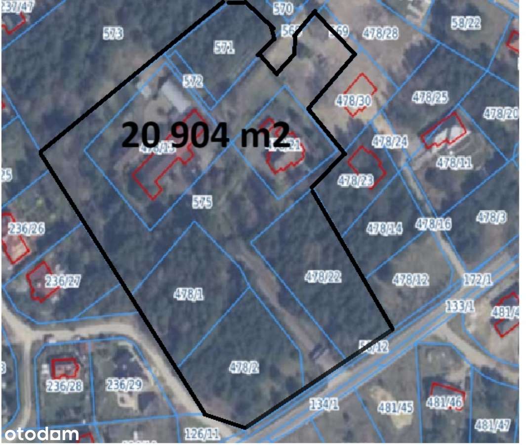 Atrakcyjny teren pod 15 bliźniaków wkomponowanych wśród drzew-0