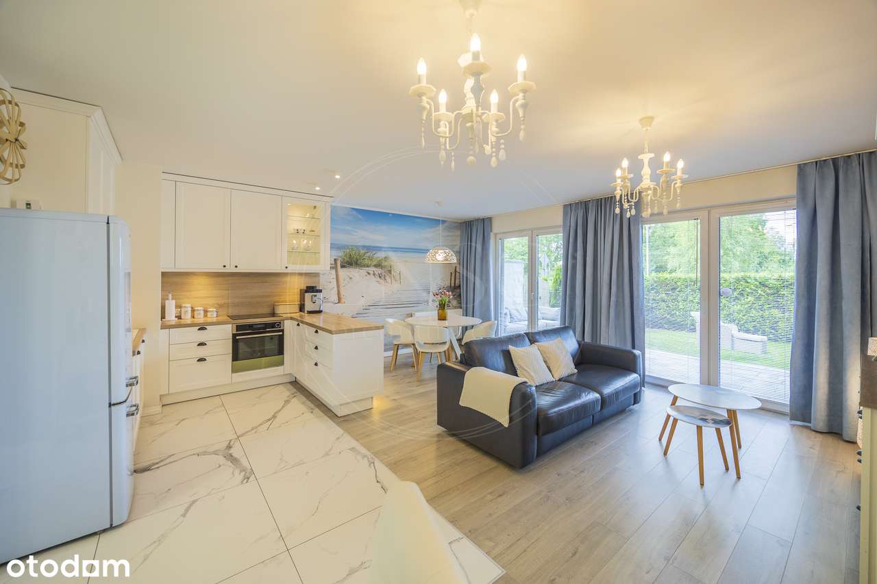 Apartament z ogrodem blisko plaży-1