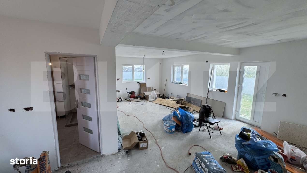 Casa la cheie P + E, 120 mpu, teren 700 mp, panouri fv, zona Lacrita M - Imagine principală: 5/15