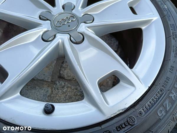 Felgi aluminiowe 17 Audi A3 5x112 ET56 Seat Leon Skoda Octavia VW Golf Passat 8P0601025BL - 10