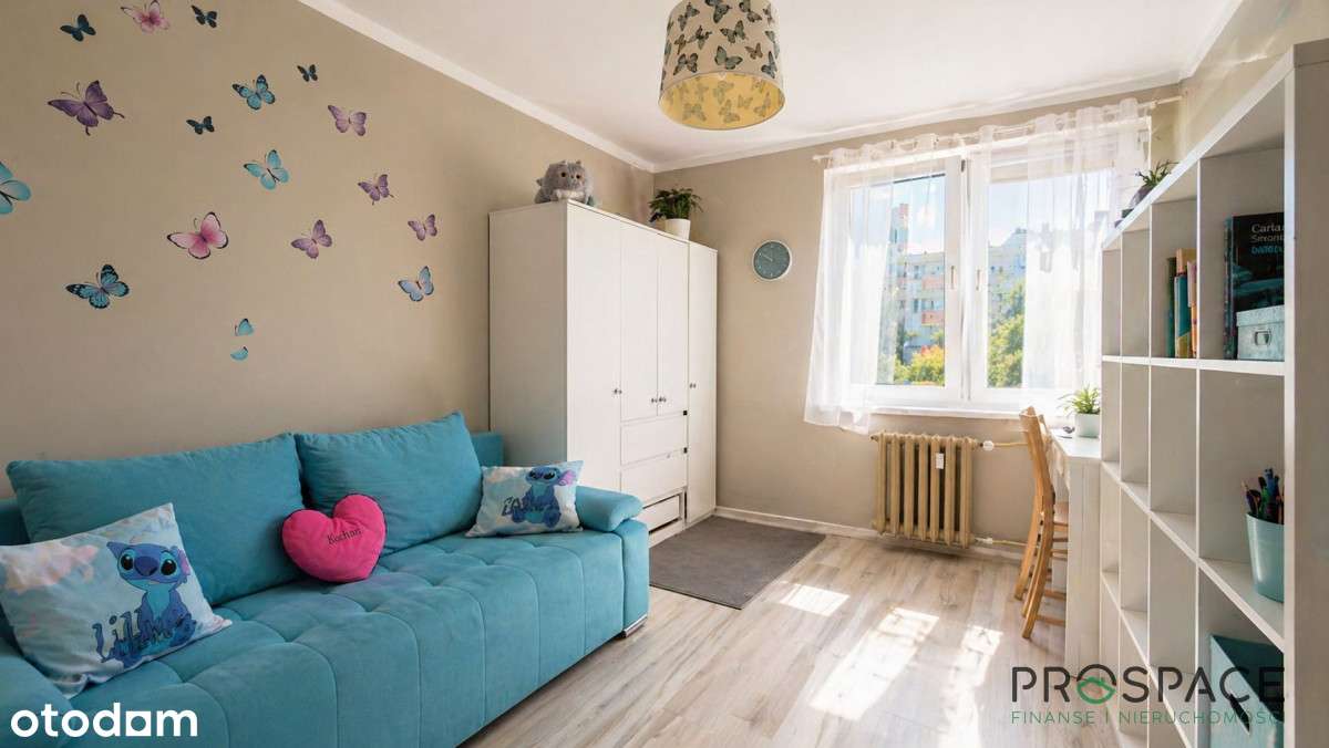 Trzy pokoje w centrum miasta-57 m² - Więcej