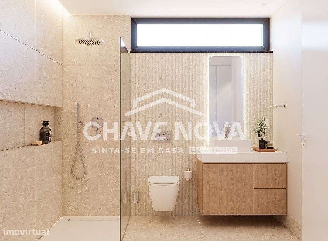 T1 Novo c/ Lugar de Garagem em São Felix da Marinha - Grande imagem: 3/23