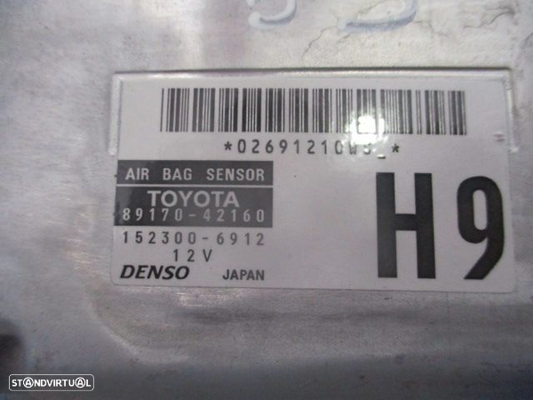 Modulo Airbag 8917042160 1523006912 TOYOTA RAV 4 D4D 2004 2.0D4D 115CV 5P PRETO - 1