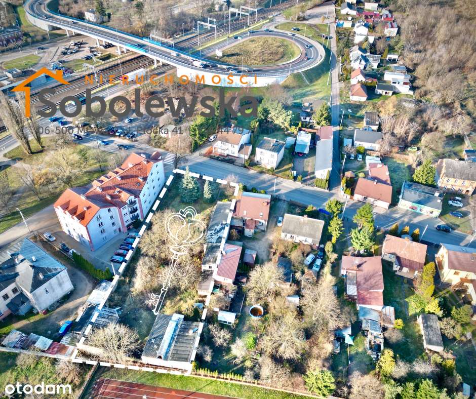 Działka inwestycyjna z warunkami zabudowy – Mława, ul. Kościelna-2