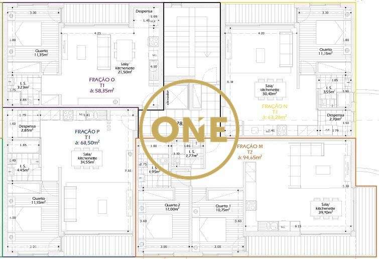Apartamento T1 em Calendário - Grande imagem: 2/6