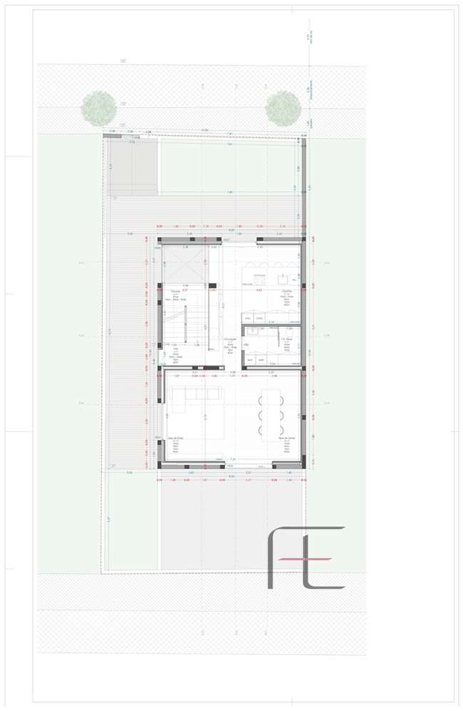 Moradia minimalista, T3+1 com piscina e jardim em Santa Maria da Feira-11