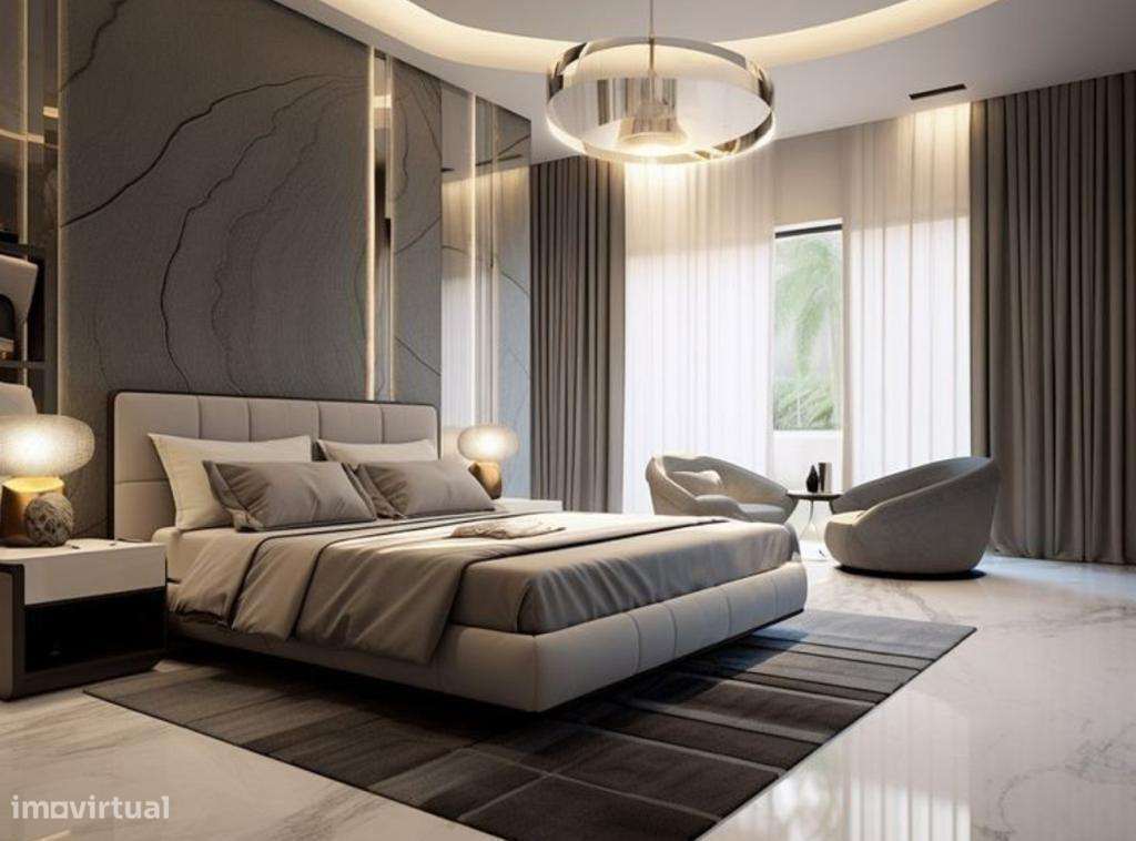 Moradia T4 de Luxo em Construção com Piscina de Água Salgada em...-31