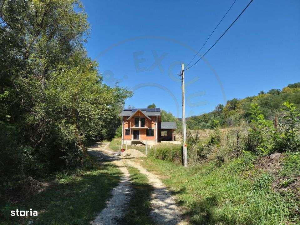 Casa P+1, Babana-Arges cu panouri si apa de izvor-4