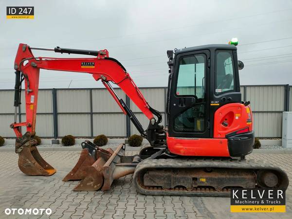 Kubota U48-4 * 2018r. * +3 łyżki w zestawie - 2