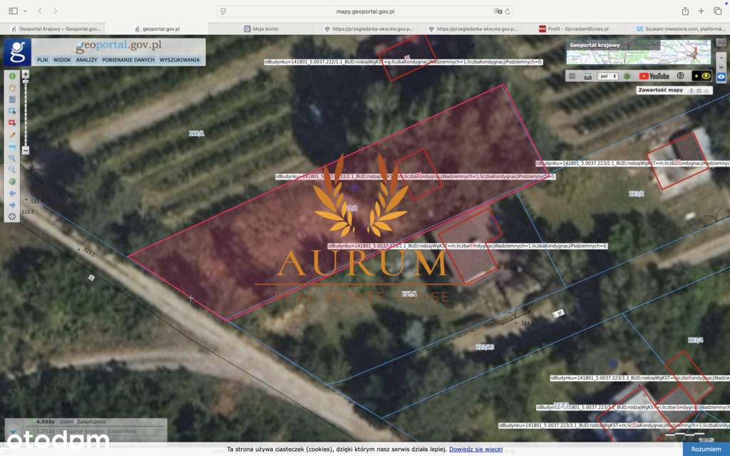 Działka budowlana na sprzedaż - Pełny obrazek: 4/4