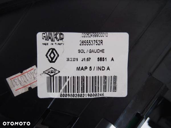 Renault Clio 4 Lampa lewa tyl tylna IV 12r - 4