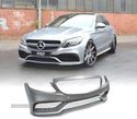 PARACHOQUES FRONTAL AMG W205 15- PDC CLASSE C PARA MERCEDES PRATA - 1