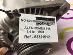 Alternador Alfa Romeu 146 1.4 de 1998 - Ref : 63321612 - NO50030 - 4