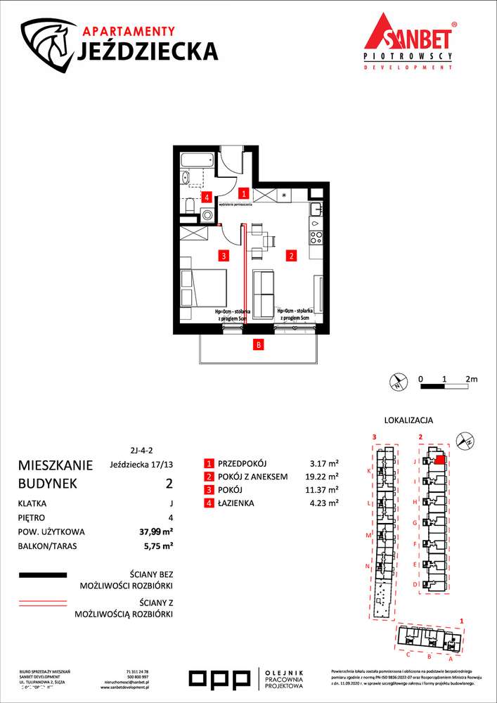 Apartamenty Jeździecka Twoje wymarzone mieszkanie - Pełny obrazek: 1/6