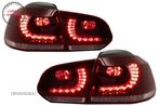 Faruri si Stopuri LED VW Golf 6 VI (2008-up) R20 U Design cu Semnal LED Dinamic- livrare gratuita - 7