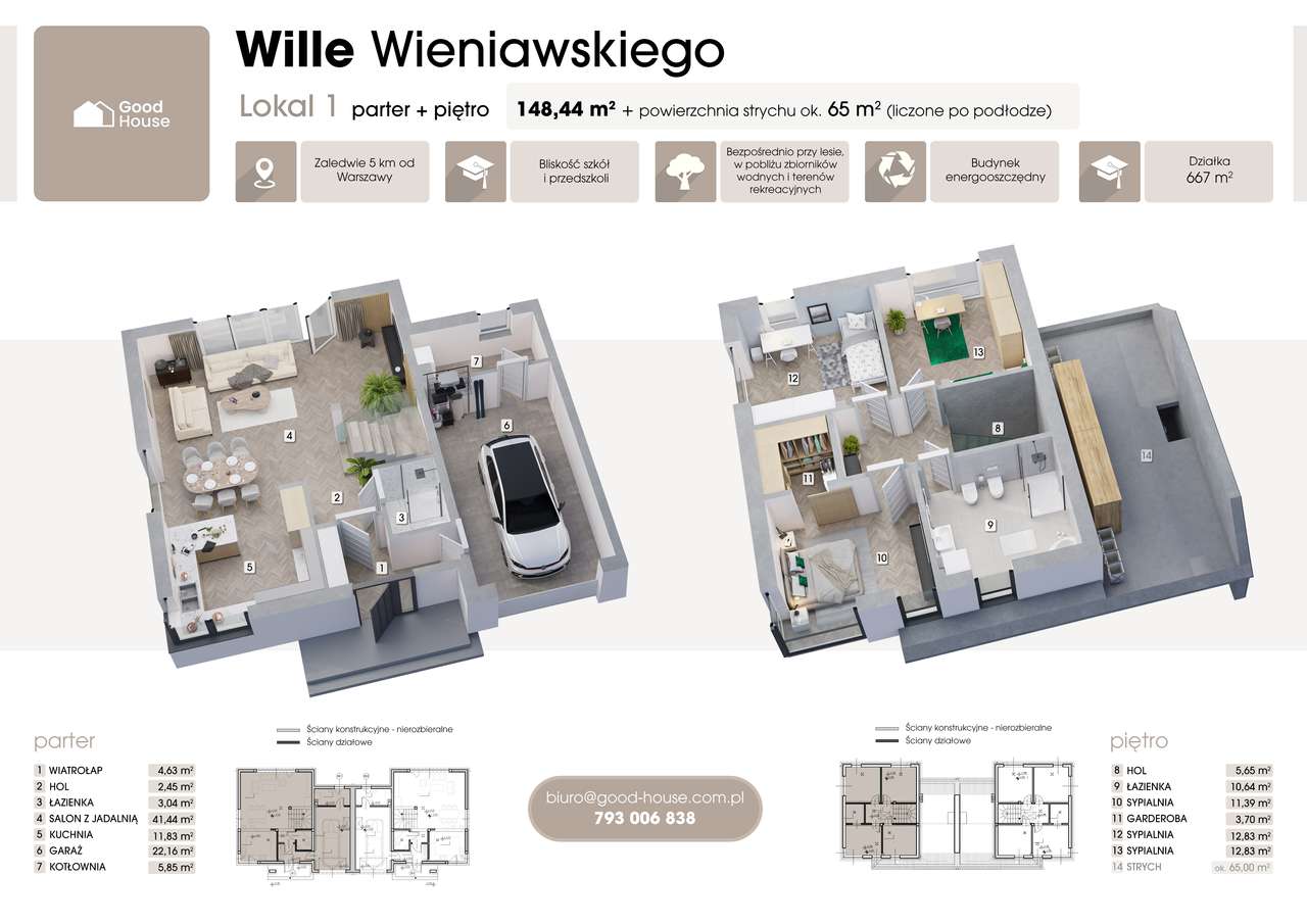 Wille Wieniawskiego - domy premium przy lesie - Pełny obrazek: 4/11
