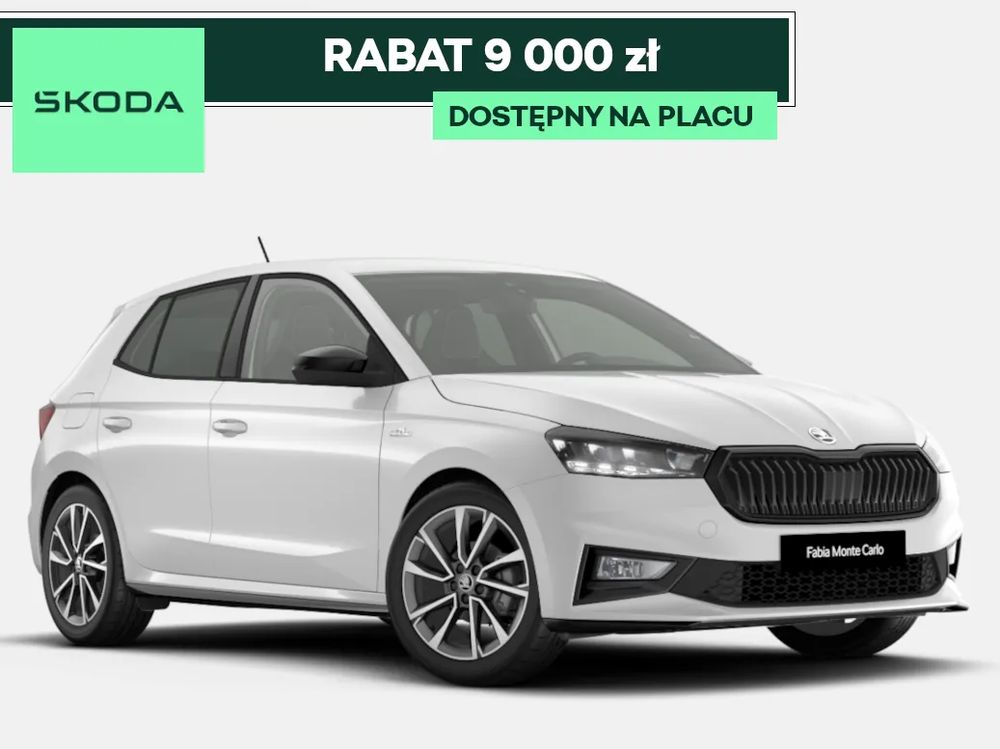 Škoda Fabia Monte Carlo 1,5 TSI 150 KM 7-biegowa DSG