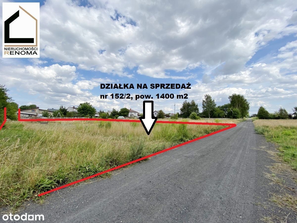 Budowlana 1400m2. Koło - Kolonia Powiercie.